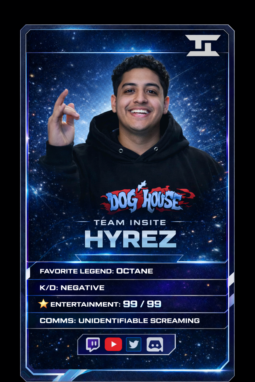 Apex Player Card